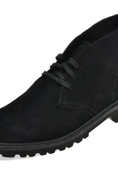 Ghete elegante CLARKS negre, BERWICK DB, din piele intoarsa imagine