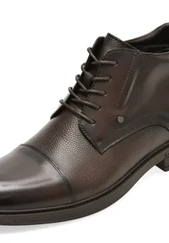 Ghete elegante EPICA maro, 68022, din piele naturala imagine