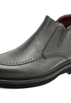 Ghete elegante LE COLONEL gri, 61613, din piele naturala imagine