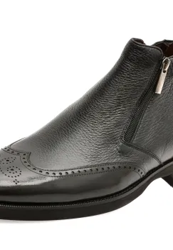 Ghete elegante LE COLONEL negre, 40940, din piele naturala imagine