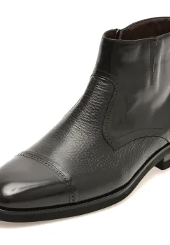 Ghete elegante LE COLONEL negre, 48487, din piele naturala imagine