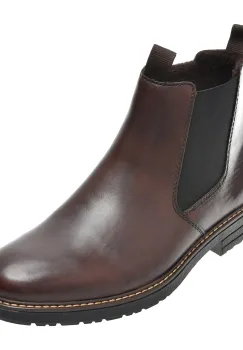 Ghete elegante RIEKER maro, 33180, din piele naturala imagine