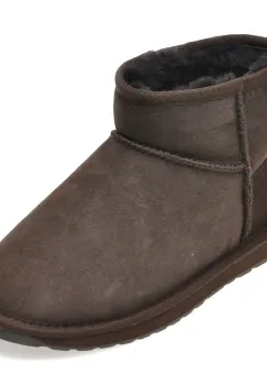 Ghete EMU maro, STINGER MICRO, din piele intoarsa imagine