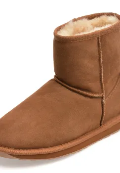 Ghete EMU maro, STINGER MINI, din piele intoarsa imagine
