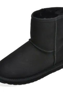 Ghete EMU negre, SHARKY MINI, din piele intoarsa imagine