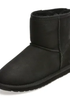 Ghete EMU negre, STINGER MINI, din piele intoarsa imagine
