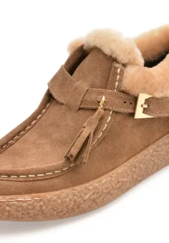 Ghete EPICA gri, 1181561, din piele intoarsa imagine