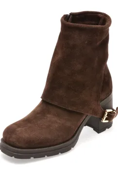 Ghete EPICA maro, 1918642, din piele intoarsa imagine