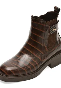 Ghete EPICA maro, 2203160, din piele croco imagine