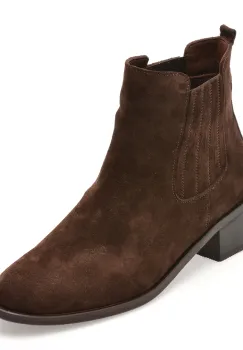 Ghete EPICA maro, 232080, din piele intoarsa imagine