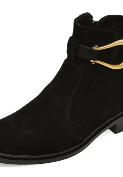 Ghete EPICA negre, 1467101, din piele intoarsa imagine