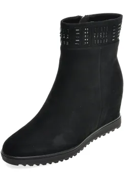 Ghete EPICA negre, 1R03, din piele intoarsa imagine