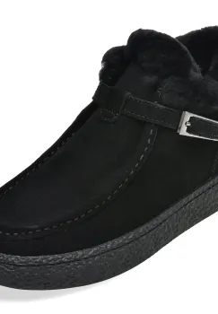 Ghete EPICA negre, 20018S, din piele intoarsa imagine
