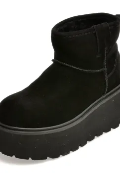 Ghete EPICA negre, 2063, din piele intoarsa imagine