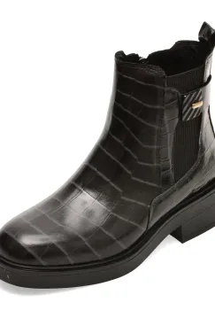 Ghete EPICA negre, 2203160, din piele croco imagine