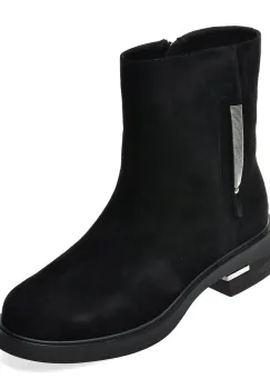 Ghete EPICA negre, 2213D, din piele intoarsa imagine