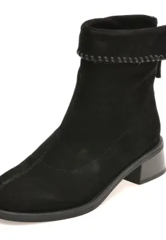 Ghete EPICA negre, 258010, din piele intoarsa imagine
