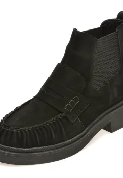Ghete EPICA negre, 3154579, din piele intoarsa imagine