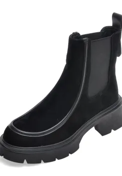 Ghete EPICA negre, 356V, din piele intoarsa imagine