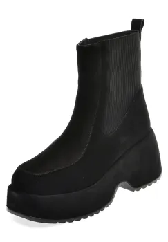 Ghete EPICA negre, 3701237, din piele intoarsa imagine
