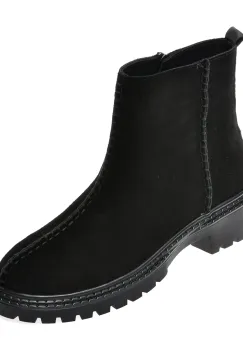 Ghete EPICA negre, 42467, din piele intoarsa imagine