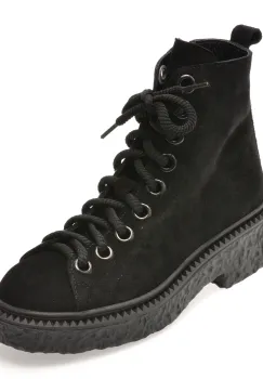 Ghete EPICA negre, 4770030, din piele intoarsa imagine