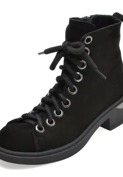 Ghete EPICA negre, 477218, din piele intoarsa imagine