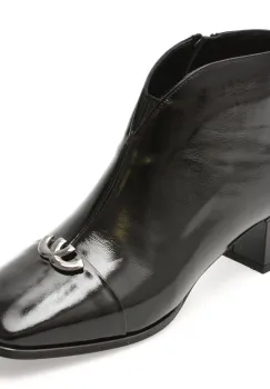 Ghete EPICA negre, 6191401, din piele naturala lacuita imagine