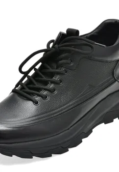 Ghete EPICA negre, 690067, din piele naturala imagine