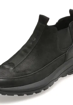 Ghete EPICA negre, 80360, din piele naturala imagine