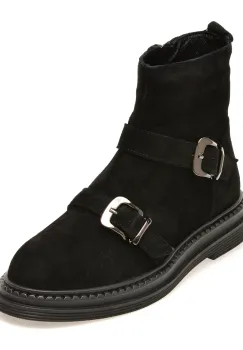 Ghete EPICA negre, 816706, din piele intoarsa imagine