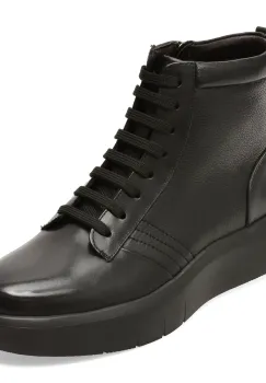 Ghete EPICA negre, 98519, din piele naturala imagine