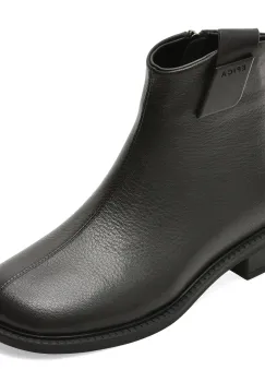 Ghete EPICA negre, L1297, din piele naturala imagine