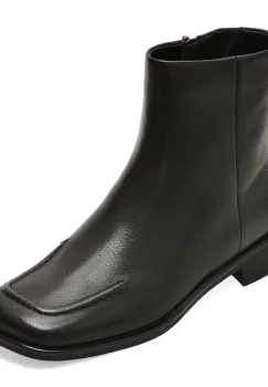 Ghete EPICA negre, ZH096, din piele naturala imagine