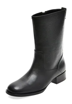 Ghete EPICA PREMIUM negre, 608B, din piele naturala imagine