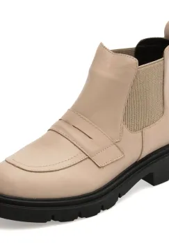 Ghete FLAVIA PASSINI bej, 1002BJ, din piele naturala imagine