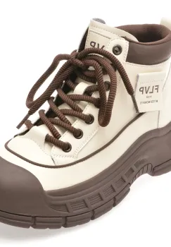 Ghete FLAVIA PASSINI bej, 8880, din piele naturala imagine