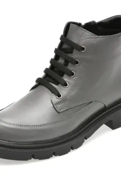 Ghete FLAVIA PASSINI gri, 1001GR, din piele naturala imagine