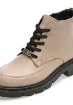 Ghete FLAVIA PASSINI gri, 1001VZN, din piele naturala imagine