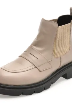 Ghete FLAVIA PASSINI gri, 1002VZN, din piele naturala imagine