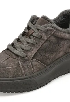 Ghete FLAVIA PASSINI gri, 50253, din piele intoarsa imagine