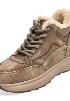 Ghete FLAVIA PASSINI kaki, 20015S, din piele intoarsa imagine