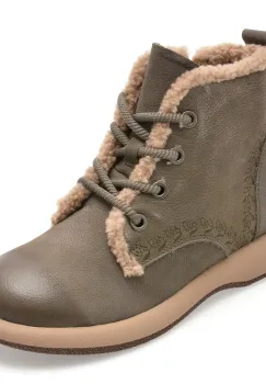 Ghete FLAVIA PASSINI kaki, 74366, din nabuc imagine