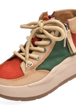 Ghete FLAVIA PASSINI multicolor, 68622, din piele naturala imagine