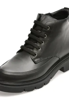 Ghete FLAVIA PASSINI negre, 1001SXX, din piele naturala imagine