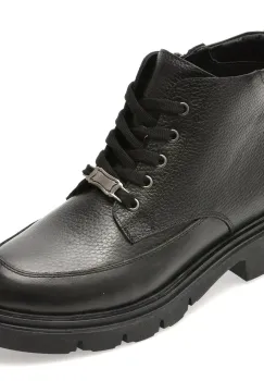 Ghete FLAVIA PASSINI negre, 1001SYF, din piele naturala imagine