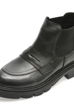 Ghete FLAVIA PASSINI negre, 1002SYX, din piele naturala imagine