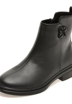 Ghete FLAVIA PASSINI negre, 223717, din piele naturala imagine