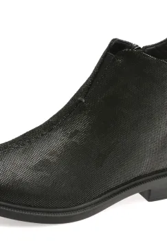Ghete FLAVIA PASSINI negre, 2506, din piele intoarsa imagine