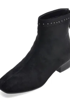 Ghete FLAVIA PASSINI negre, 25803, din piele intoarsa imagine